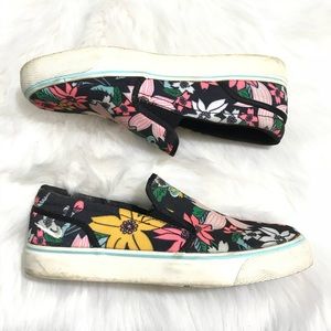nike floral slip ons